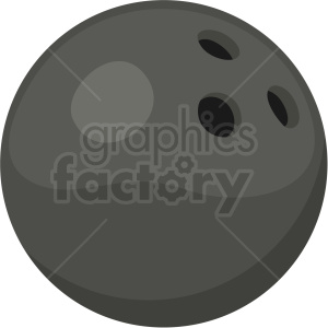 300x300 Black Bowling Ball Vector Clipart Royalty Free Gif, Png