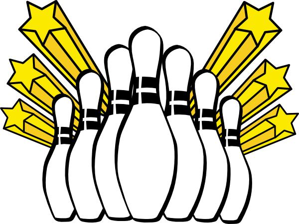 Bowling Clipart Vector