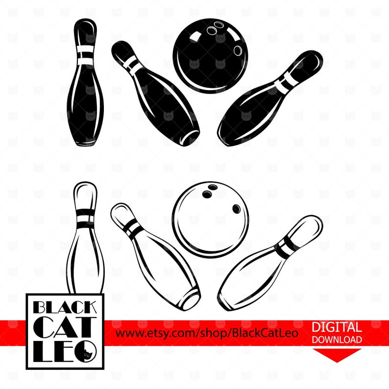 794x794 Bowling Bowling Bowling Clip Art Sport Vector Etsy