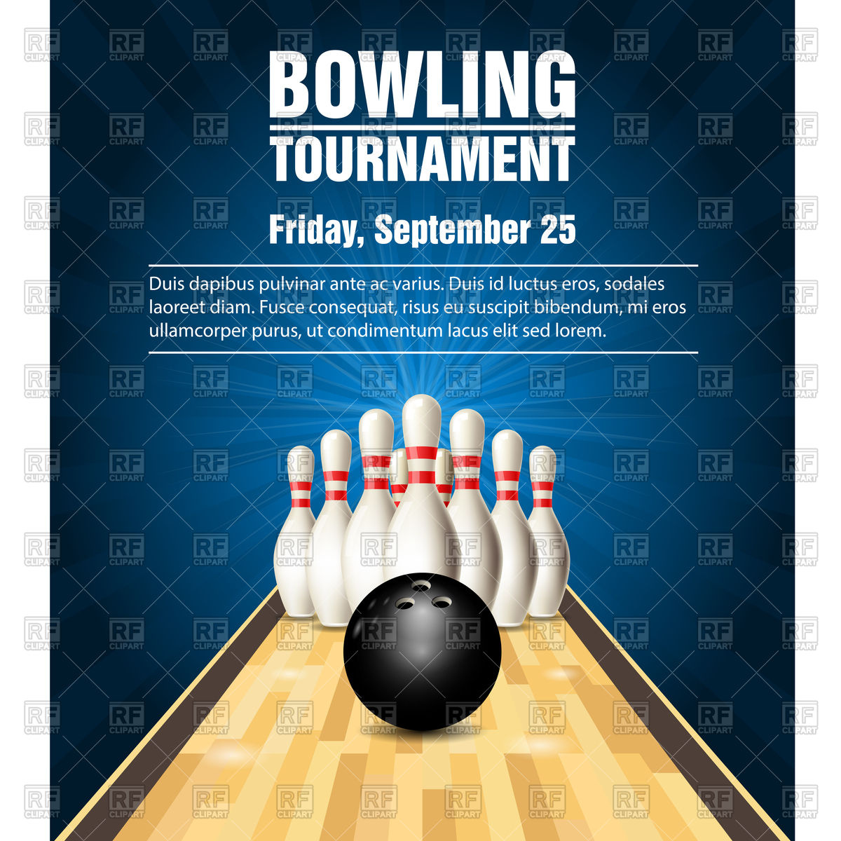 1200x1200 Skittles And Bowling Ball On Bowling Court Vector Image Of Sport