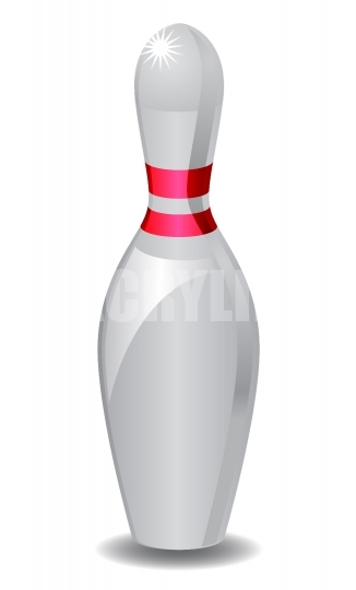 Bowling Pin Vector Icon 326x540 Bowling Pin Vector Icon