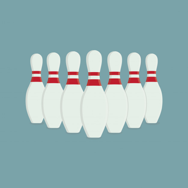 Group Of Bowling Pin Vector Premium Download 626x626 Group Of Bowling Pin Vector Premium Download