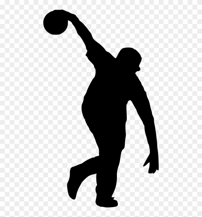 840x905 Free Png Sport Bowling Silhouette Png