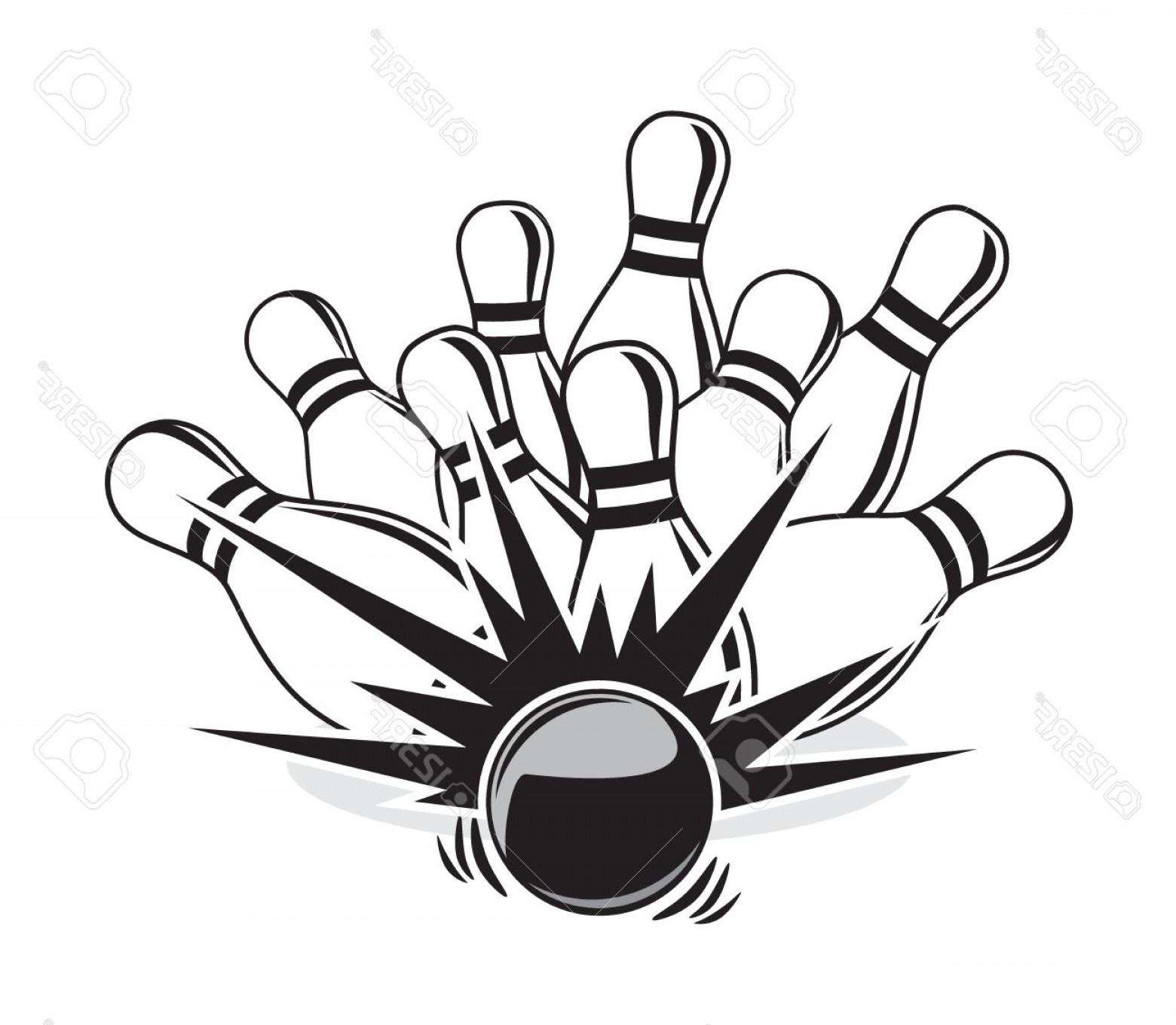 1560x1359 Photoillustration Of A Strike At A Bowling Game Soidergi