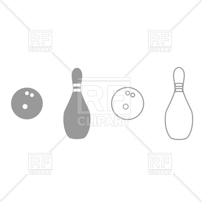 400x400 Pin And Bowling Ball