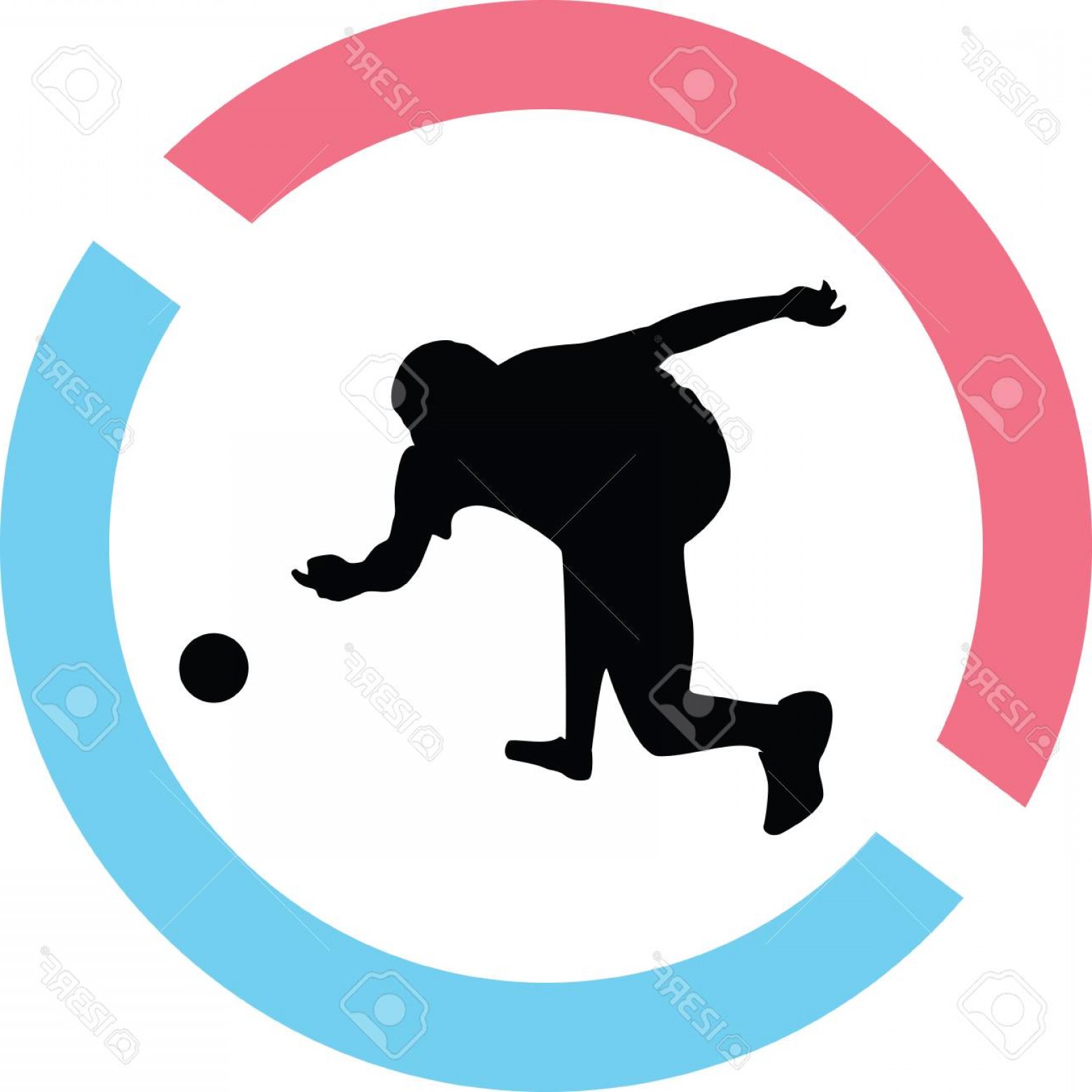 1560x1560 Bowling Silhouette Vector Geekshirts