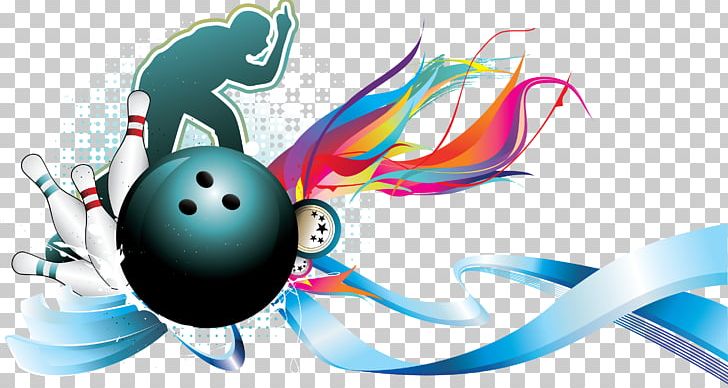728x388 Ten Pin Bowling Png, Clipart, Art, Blue, Bowling Vector, Cartoon