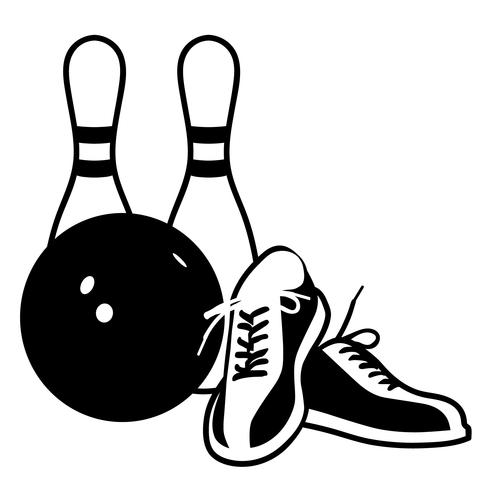 490x490 Bowling Vector