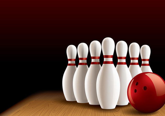 632x443 Bowling Lane Realistic Vector Free Vector Download Cannypic