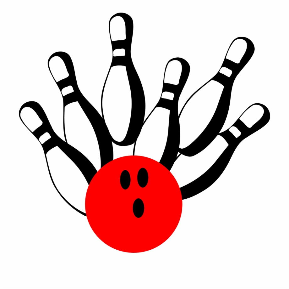 920x918 Bowling Pins Ball Red Strike Png Image