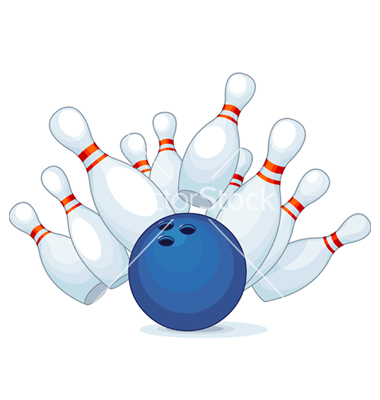 380x400 Bowling Vector Art Images