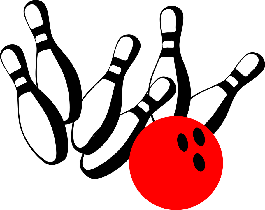 909x720 Collection Of 'bowling Pins Silhouette' Download More Than