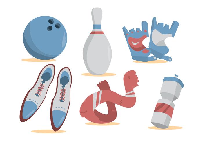 700x490 Bowling Alley Vector Set