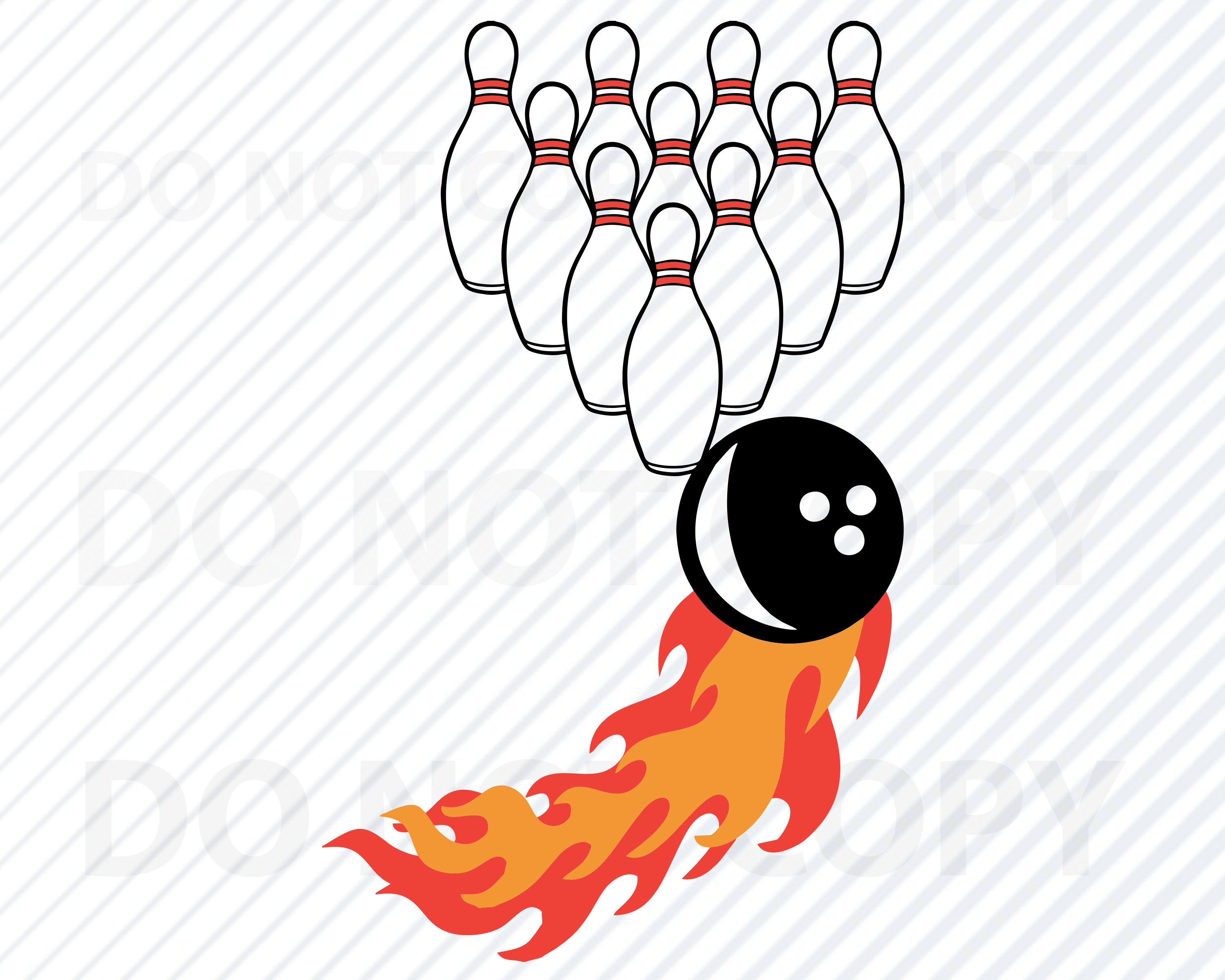 3000x2400 Bowling Ball For Cricut Bowling Pins Vector Images Etsy