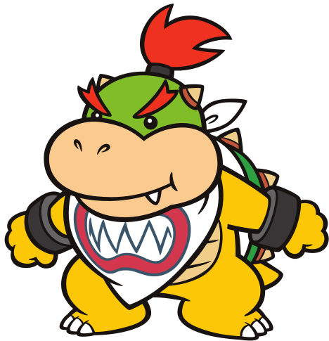 468x485 Bowser Jr Paper Shin A K A Keroro Gunsou Wiki Fandom Powered