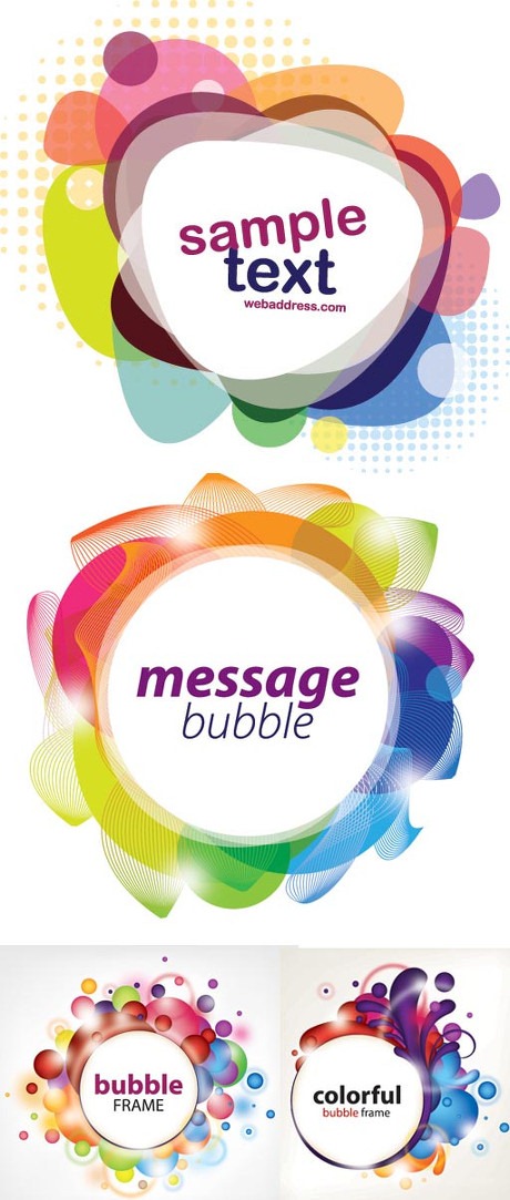 460x1083 Dream Colorful Text Box Background Design Vector Download My