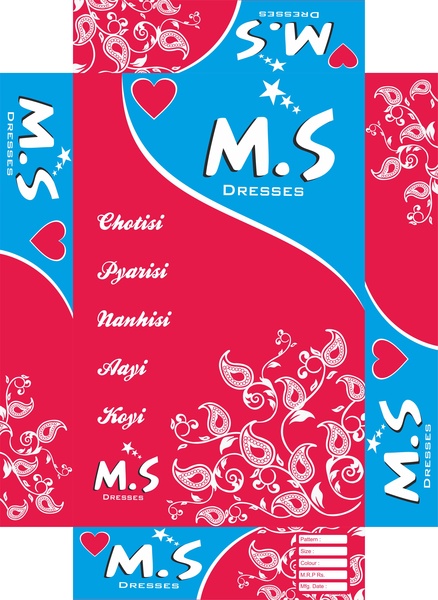 438x600 Garment White Box Clothes Woman Fashion Free Cdr Vector Free