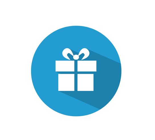 Gift Box Icon Flat 544x490 Gift Box Icon Flat