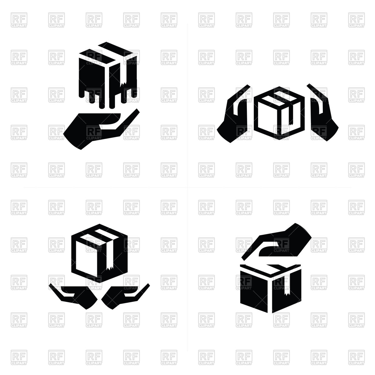 Hand And Box Icon Vector Image Of Signs, Symbols, Maps Iconmama 1200x1200 Hand And Box Icon Vector Image Of Signs, Symbols, Maps Iconmama