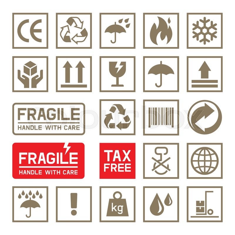 Carton Cardboard Box Icons Vector Stock Vector Colourbox 800x800 Carton Cardboard Box Icons Vector Stock Vector Colourbox