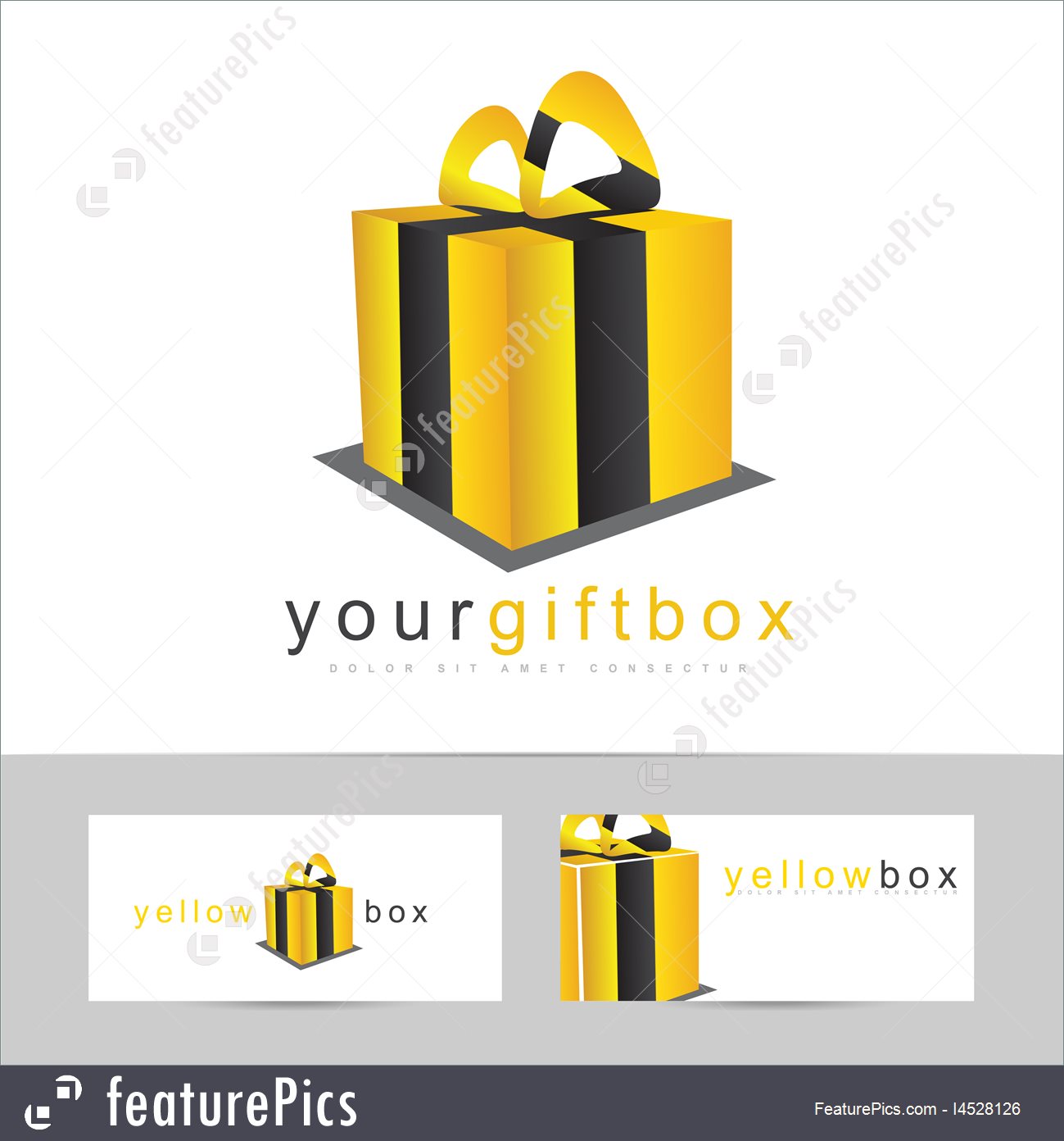 Gift Box Or Present Logo Vector Template Stock Illustration 1299x1392 Gift Box Or Present Logo Vector Template Stock Illustration