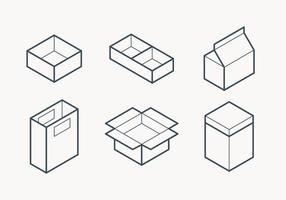 286x200 Box Free Vector Art