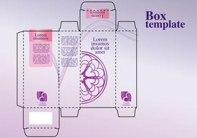 Box Template Vector