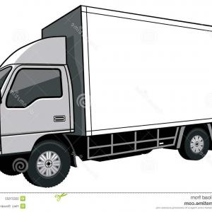300x300 Delivery Transport Gift Box Truck Vector Lamaison