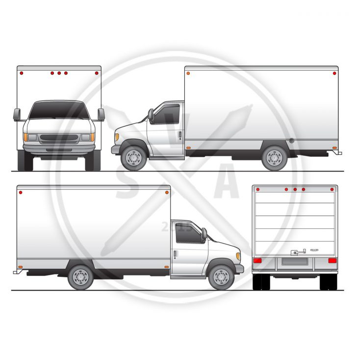 Free Free 131 Box Truck Svg SVG PNG EPS DXF File