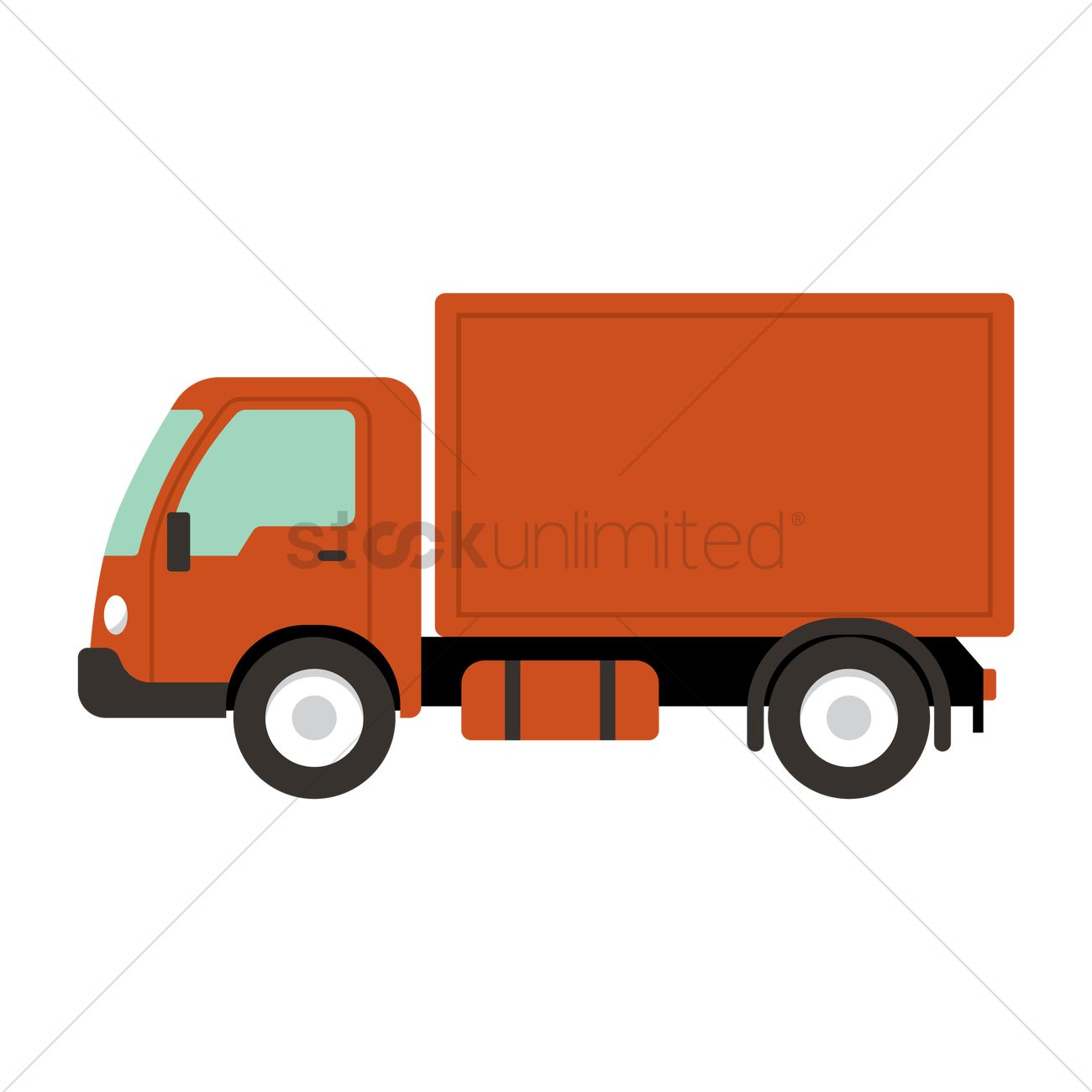 Box Truck Vector at Vectorified.com | Collection of Box ...
