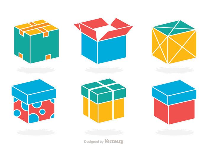 700x490 Box Free Vector Art