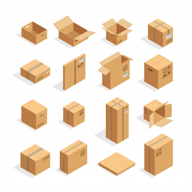 Box Vector at Vectorified.com | Collection of Box Vector free for ...