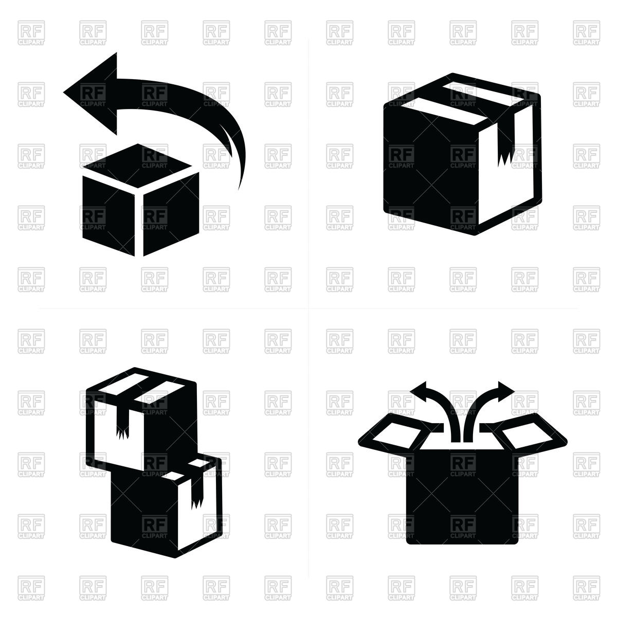 1200x1200 Box Icons Set