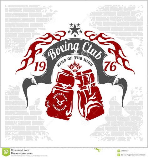 473x506 Emblema Del Boxeo Del Vector Del Vector
