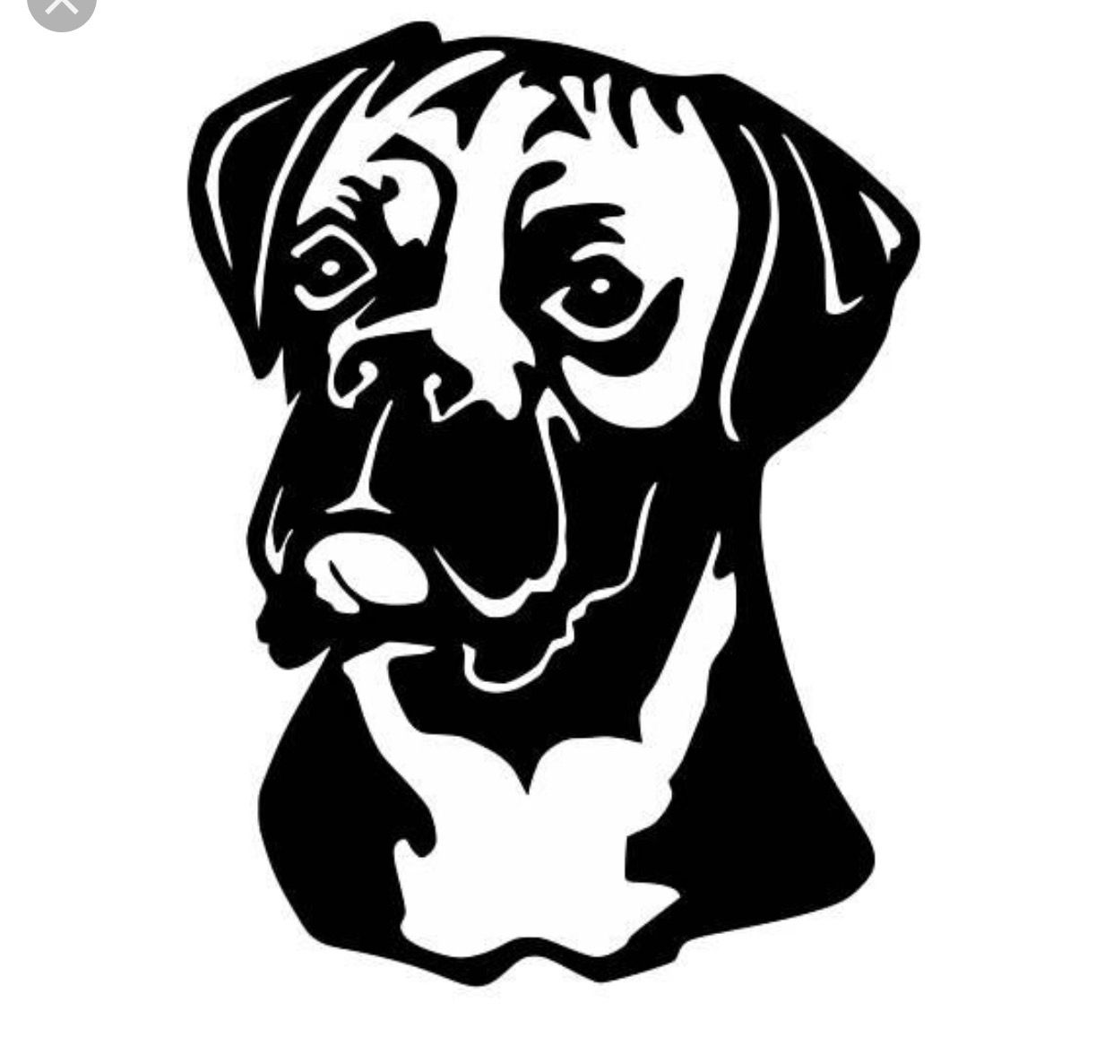 Download Boxer Dog Vector at Vectorified.com | Collection of Boxer ...