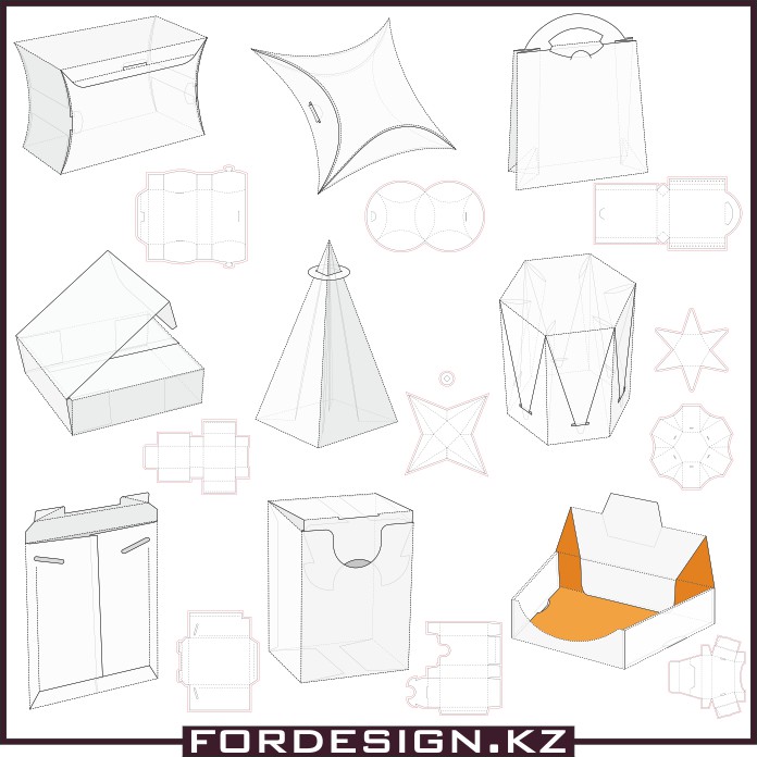 696x696 Paper Box Templates In Vector Free Download