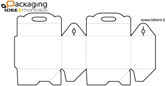 568x294 Packaging Template Box