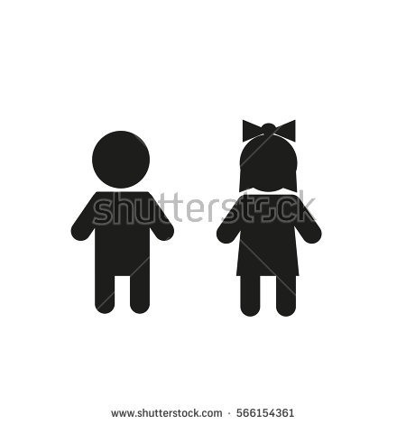 450x470 Girl And Boy Icon
