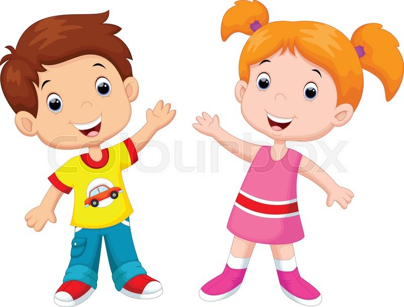 800x607 Vector Illustration Of Cute Cartoon Stock Vector Colourbox