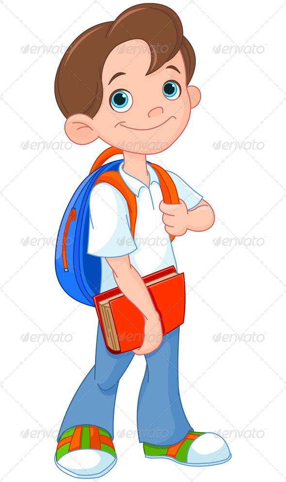 590x993 Schoolboy Fonts Logos Icons Vector Design, School Boy, Cartoon