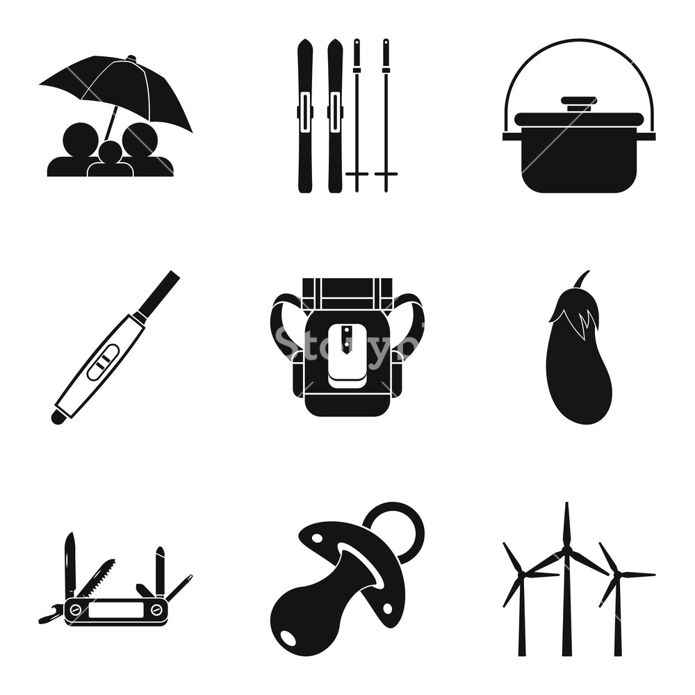 1000x1000 Boy Scout Icons Set Simple Set Of Boy Scout Vector Icons