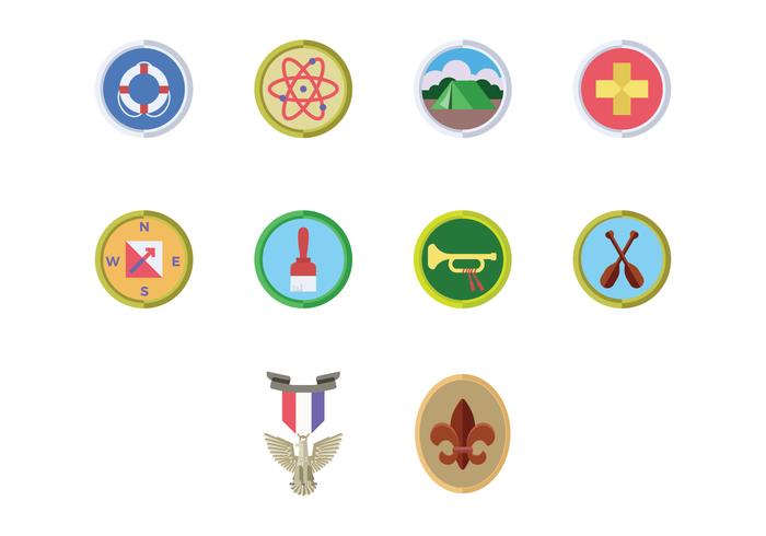 700x490 Free Boy Scouts Badge Vector