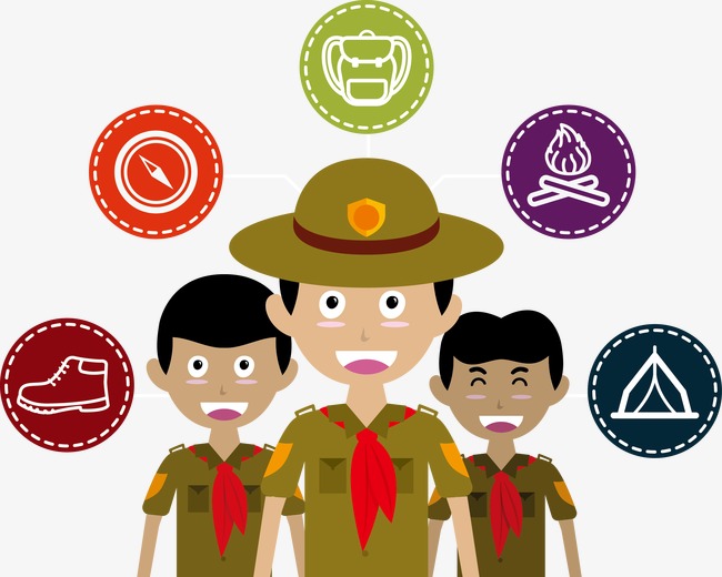 650x520 Vector Illustration Boy Scouts, Boy Scou