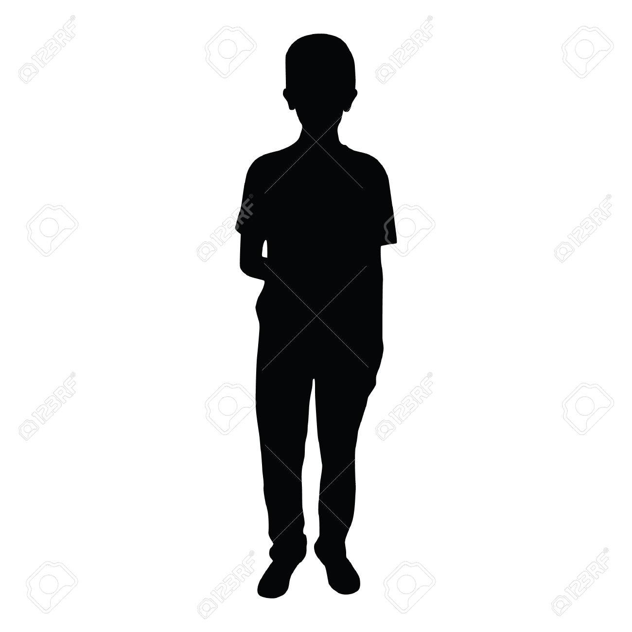 Download Boy Silhouette Vector at Vectorified.com | Collection of Boy Silhouette Vector free for personal use