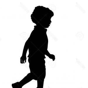 300x300 Running Baby Boy Silhouette Vector Createmepink