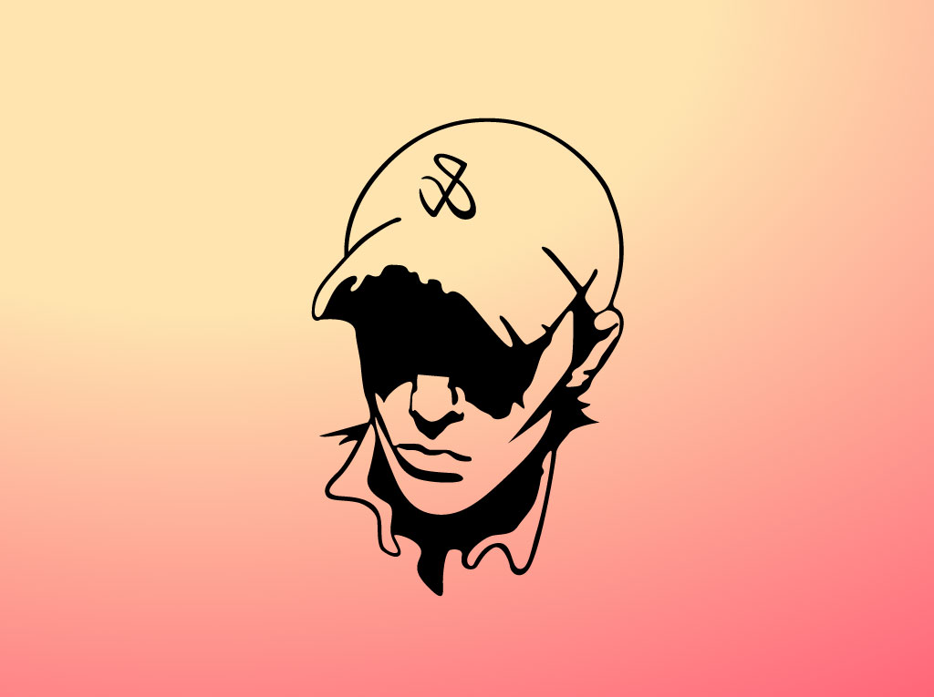 1024x765 Vector Boy With Hat Vector Art Graphics