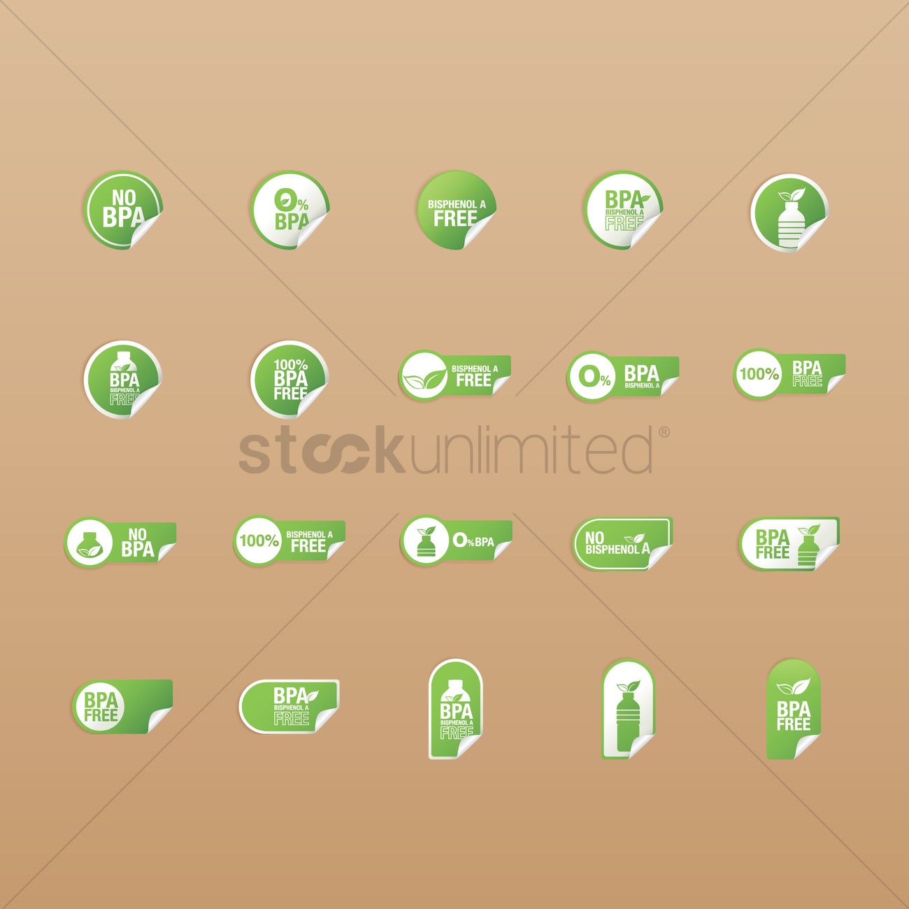 1300x1300 Set Of Label Icons Vector Image