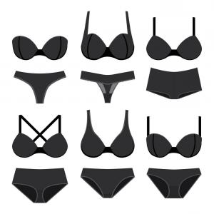 300x300 Black Bras And Panties Vector Newwaysys