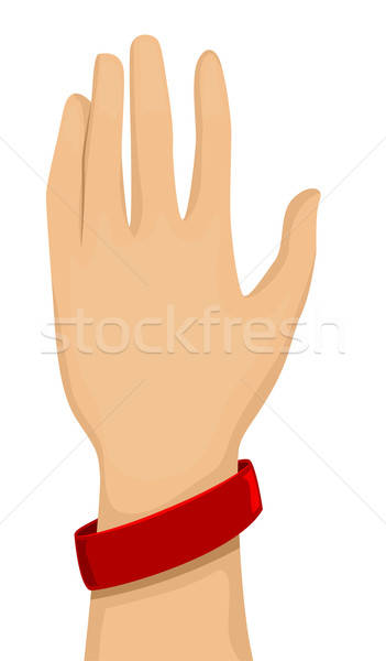 Hand Baller Bracelet Vector Illustration Lenm 351x600 Hand Baller Bracelet Vector Illustration Lenm