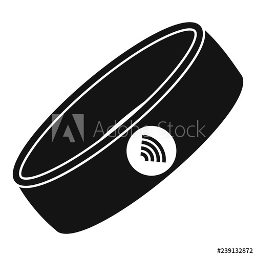 Nfc Smart Bracelet Icon Simple Illustration Of Nfc Smart Bracelet 500x500 Nfc Smart Bracelet Icon Simple Illustration Of Nfc Smart Bracelet